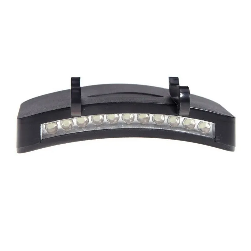 11 LED Clip-On Hat Headlamp