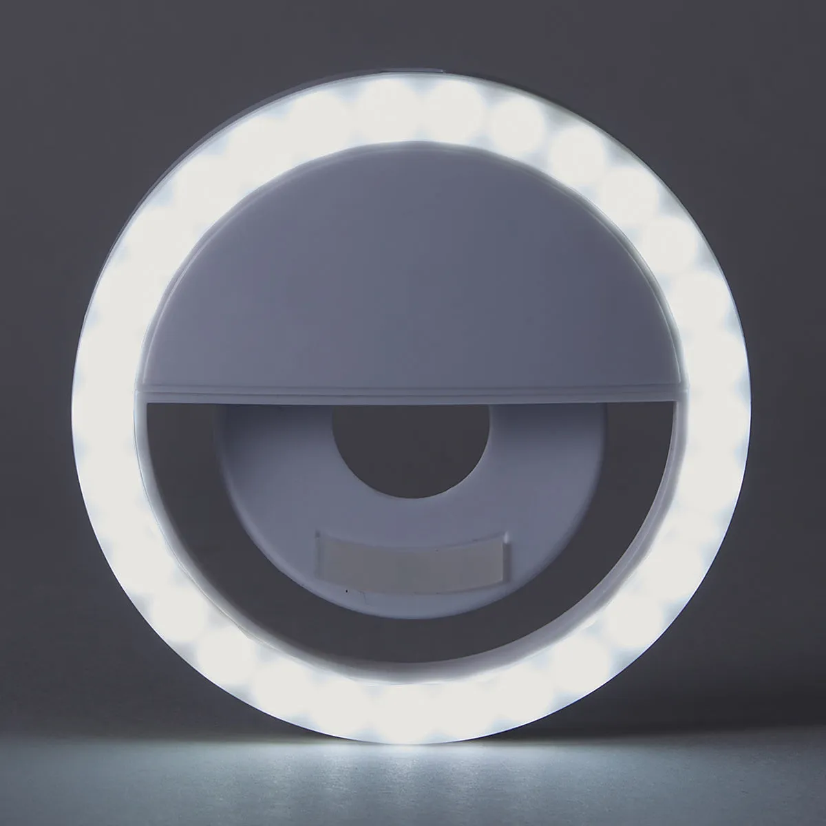 Anko Selfie Ring Light 8.5cm (Dia.) Rechargeable