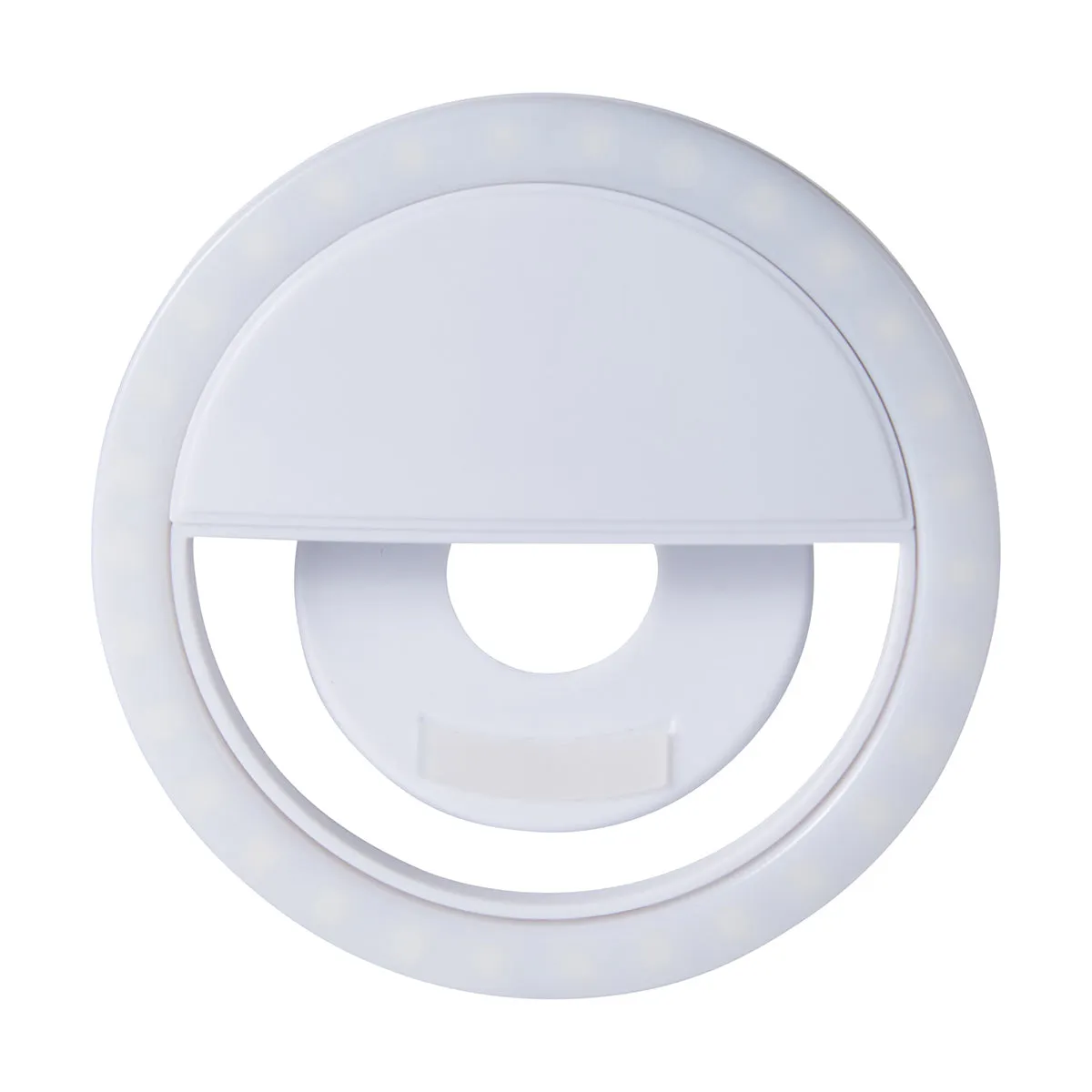 Anko Selfie Ring Light 8.5cm (Dia.) Rechargeable