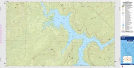 Bimlow 8930-2S Topographic Map 1:25k