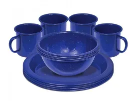 Campfire - 12 Piece Enamel Dinner Set