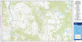 Carnham 9439-3N Topographic Map 1:25k