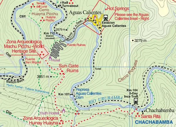 Cuzco & Peru South Folded Travel Map (3rd Edition) by ITMB (2009)