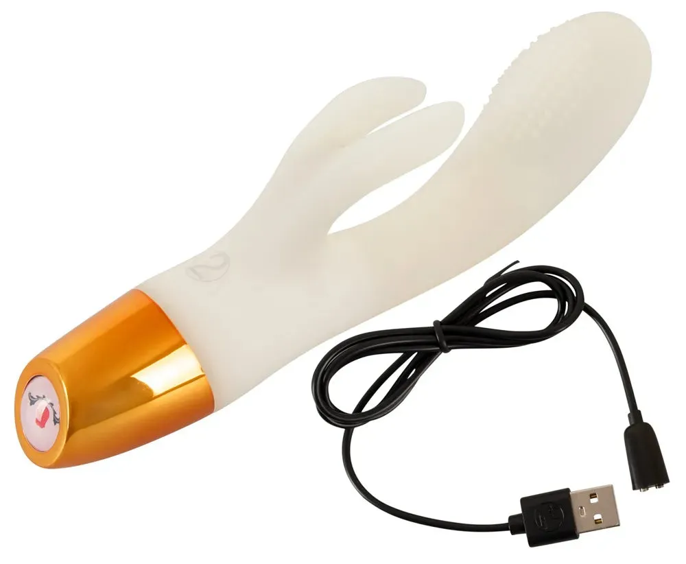 Glow in the Dark Rabbit Dual Stimulator Vibrator