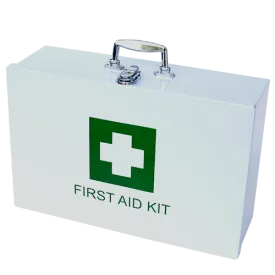 Government Regulation 3 First Aid Kit in Metal Wall Mountable Case