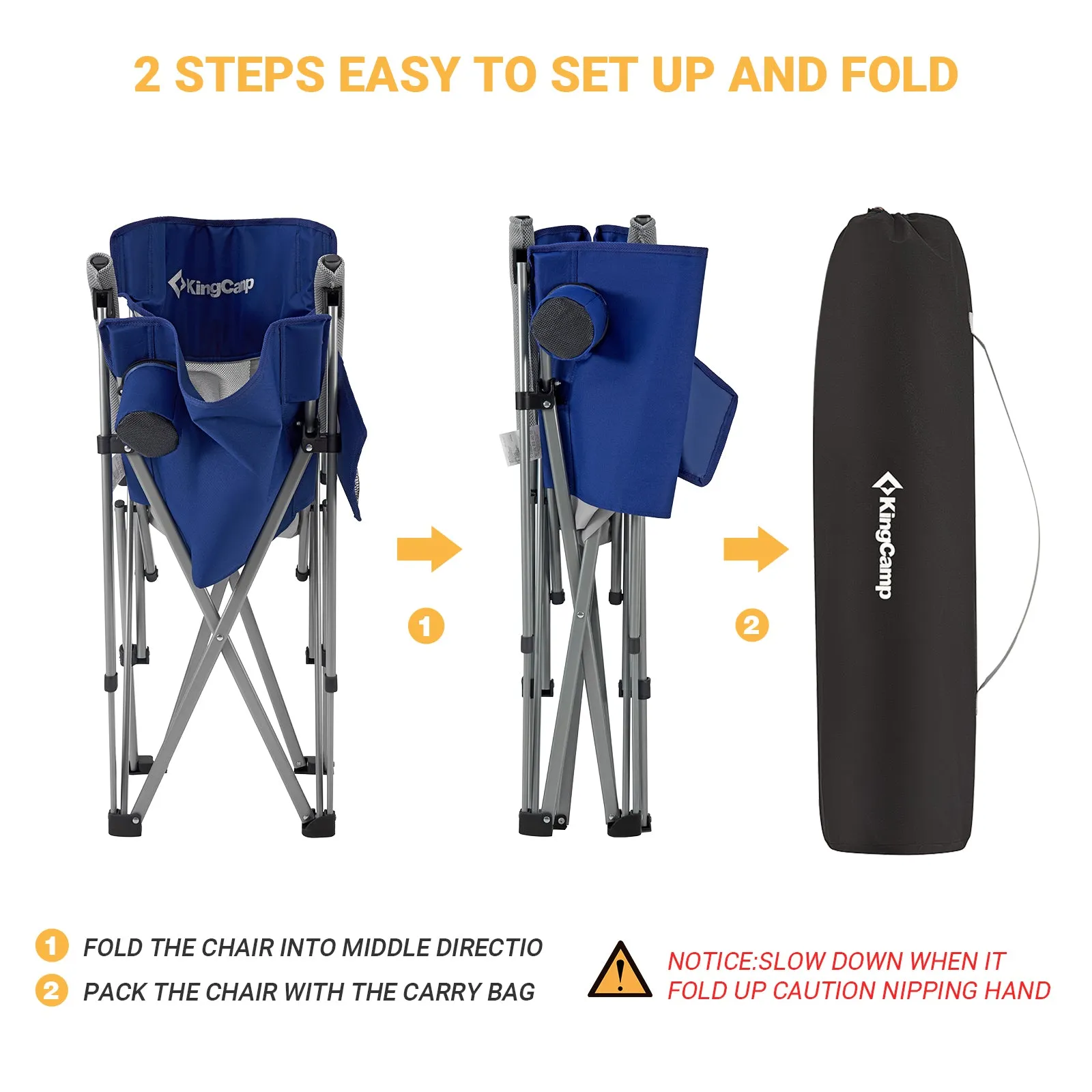 KingCamp Folding Lightweight Camping Chair