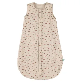 Muslin Sleeping Bag | 70cm - Babbling Birds