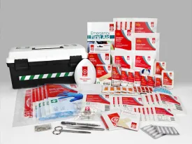 Portable workplace first aid kit