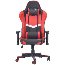 PRO-X SERIES/ 7001 GAMING CHAIR (BLACK-RED-WHITE)