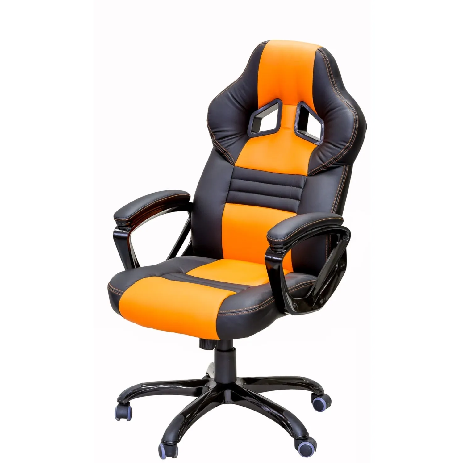 PRO-X SERIES/ 8706 GAMING CHAIR (BLACK & ORANGE)