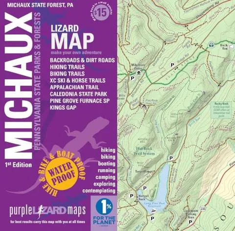 Purple Lizard Michaux Lizard Map