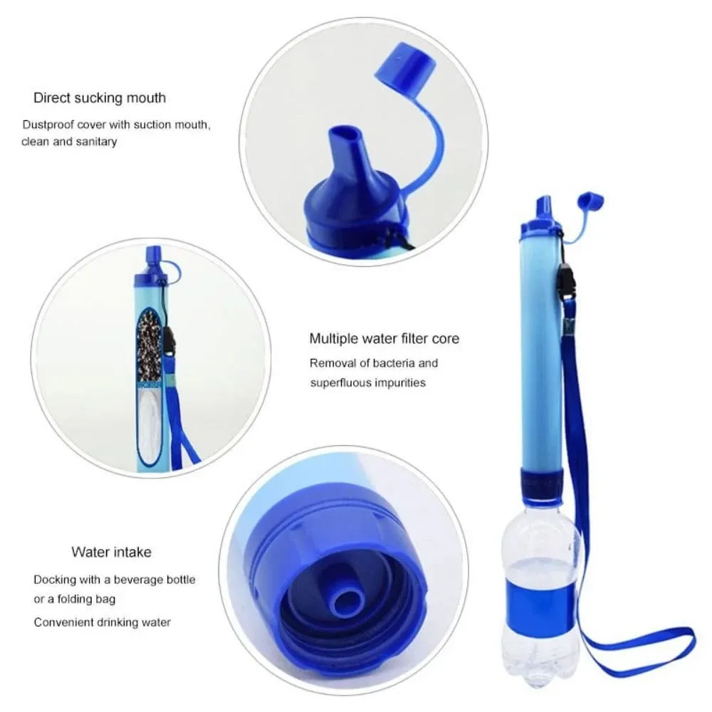 Survival Straw: Portable Water Filtration System