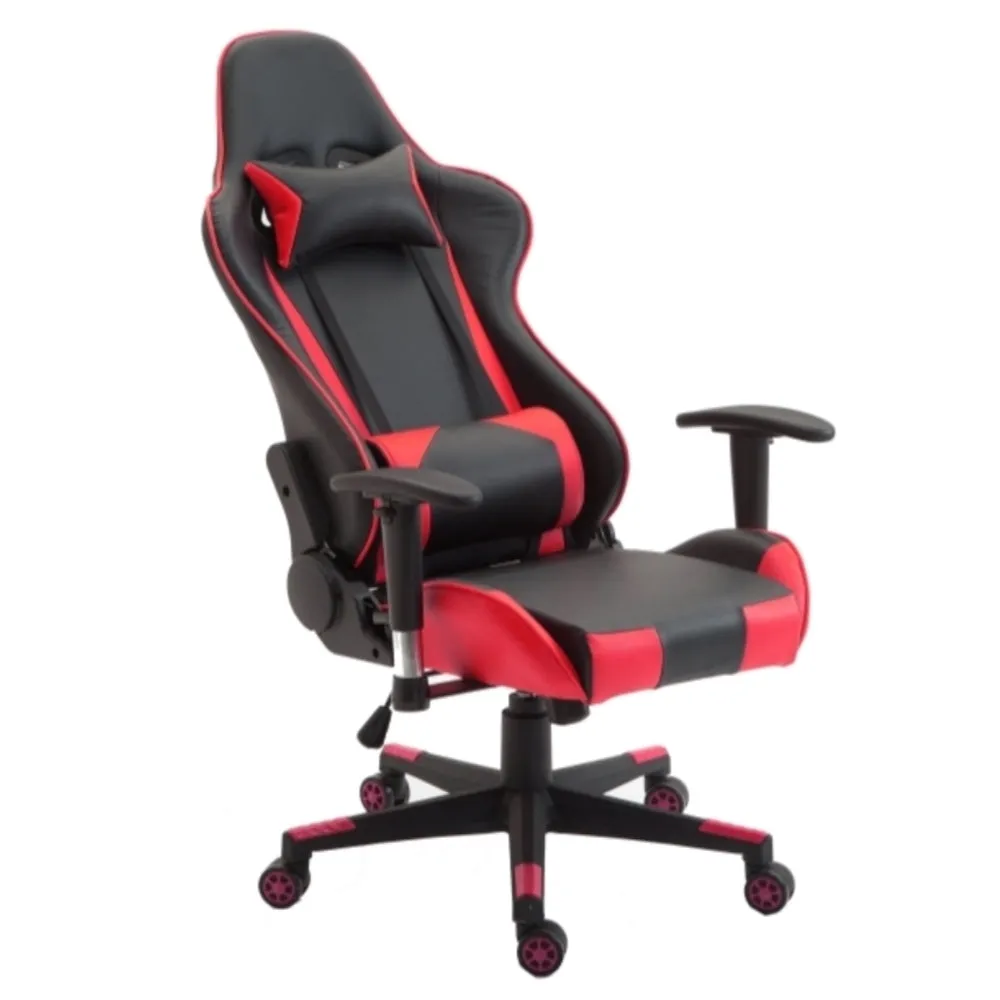 TITAN-X SERIES/ 002 GAMING CHAIR (BLACK & RED)