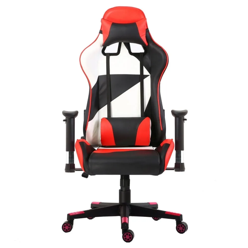 TITAN-X SERIES/ 006 GAMING CHAIR (BLACK-RED-WHITE)