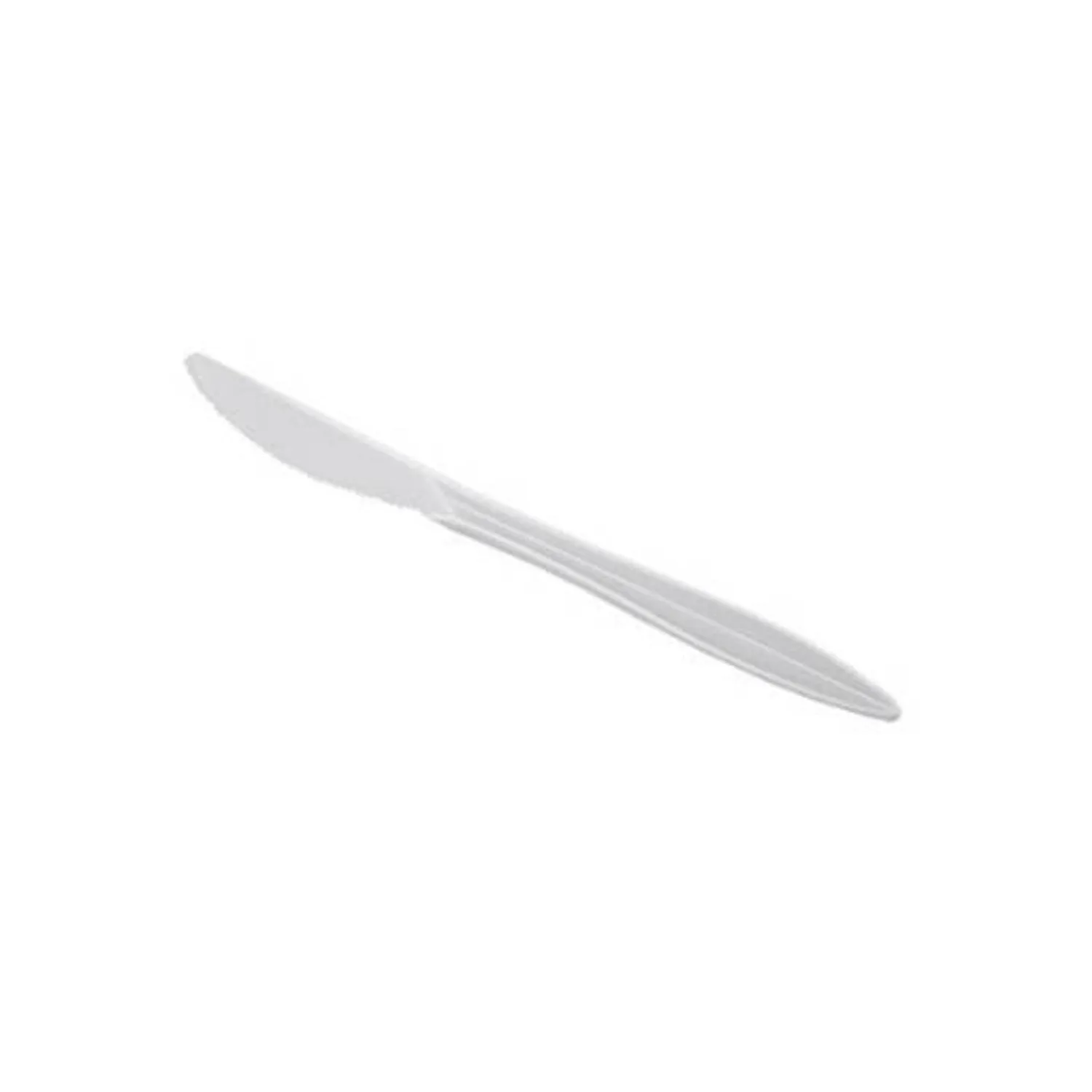 *WHOLESALE* Disposable - Medium Weight - White - Knives | 1000 ct.